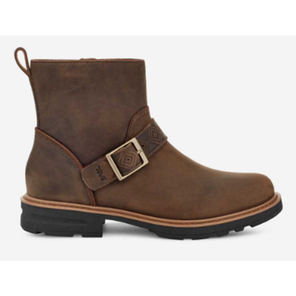 NEW IN BOX Teva Rowena Buckle Boots, Brown, Women's 7.5 - Picture 4 of 9